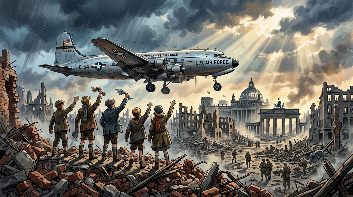 The Berlin Blockade of 1948: The First Major Crisis of the Cold War and the Airlift