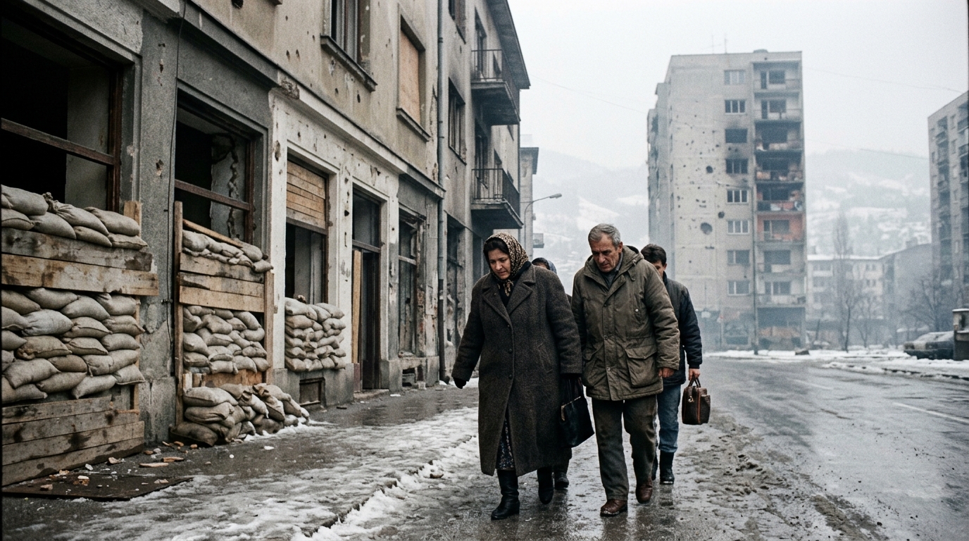 The Outbreak of the Bosnian War in 1992: The Siege of Sarajevo