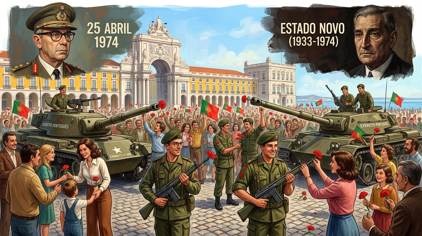 The Carnation Revolution of 1974: The End of Salazar's Regime in Portugal