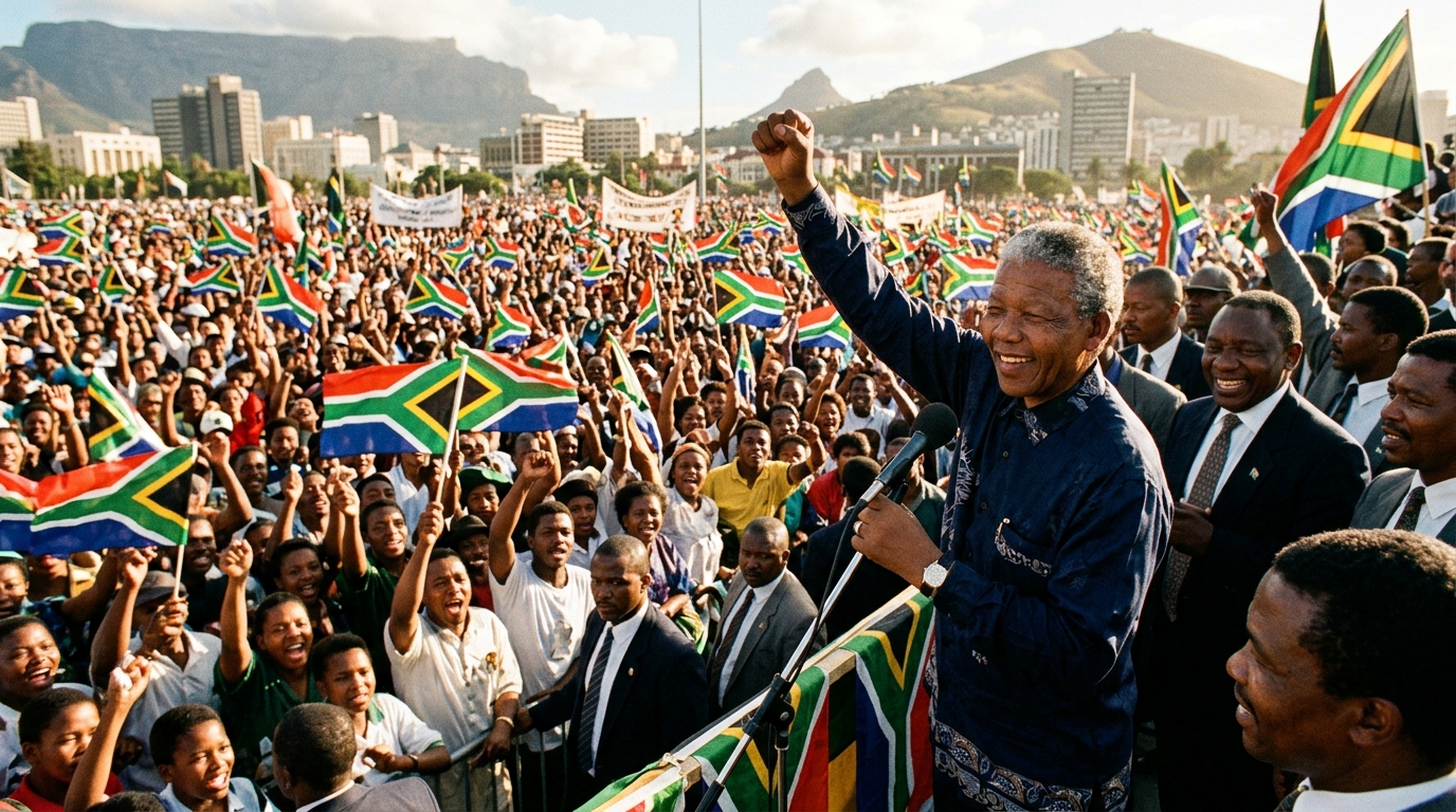 The End of Apartheid in South Africa 1994: The Victory of Nelson Mandela