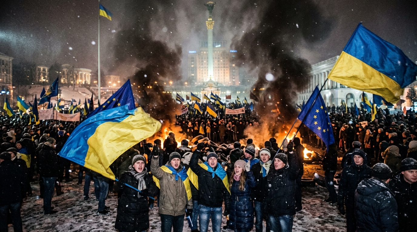 The Euromaidan Protests of 2013: Kyiv's Rejection of Moscow's Orbit