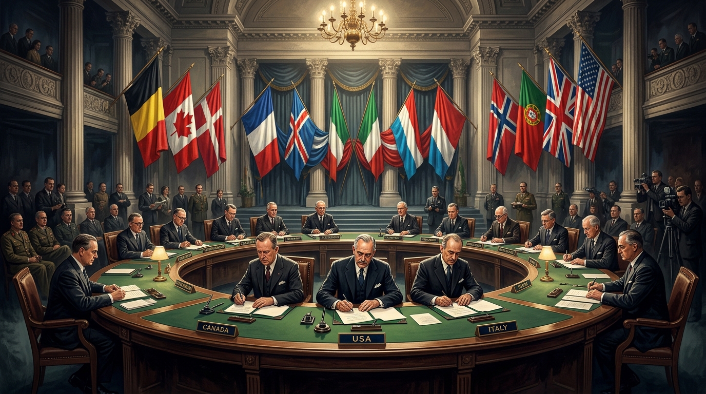 The Formation of NATO in 1949: Establishing the Western Alliance