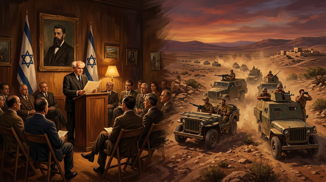 The Founding of Israel and the 1948 Arab-Israeli War