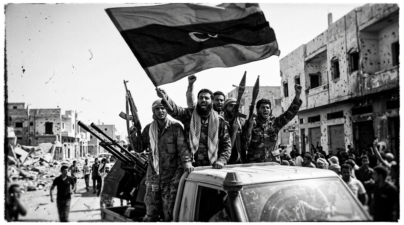 The Libyan Civil War of 2011: NATO Intervention and the Death of Gaddafi
