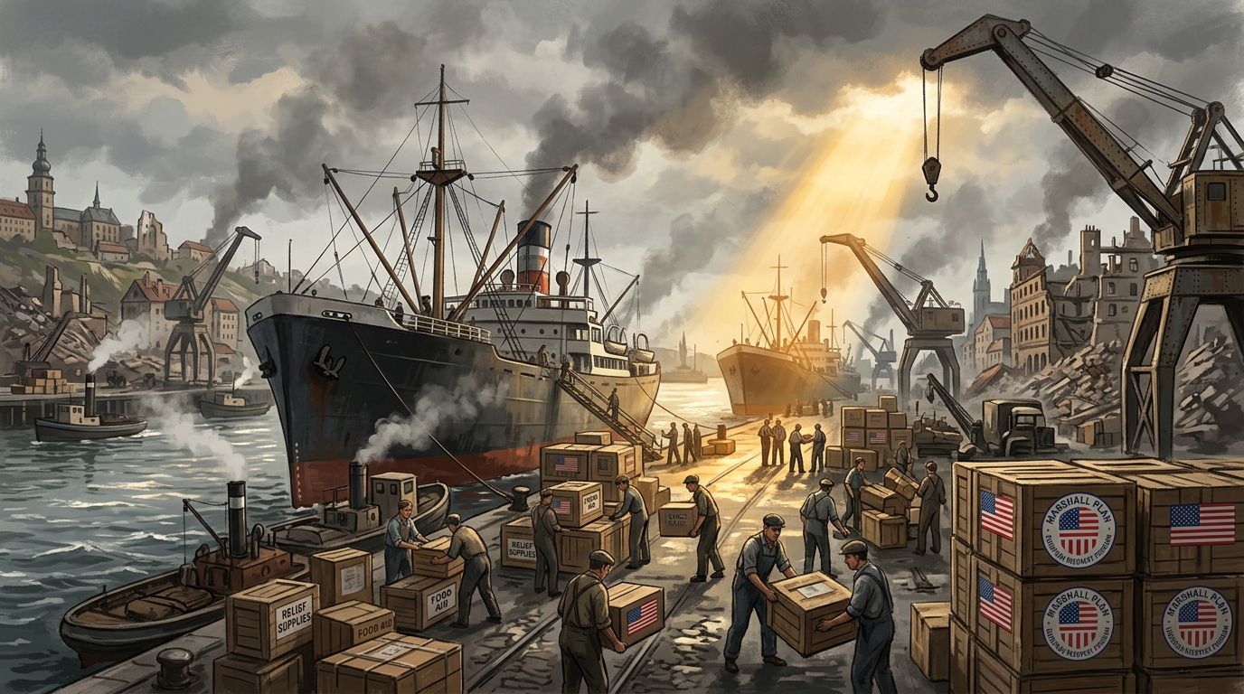 The Marshall Plan: Rebuilding Europe and Securing the Western Block