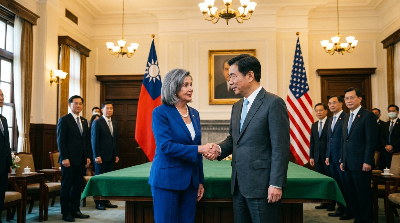 Nancy Pelosi's Visit to Taiwan in 2022: Military Drills and Superpower Friction