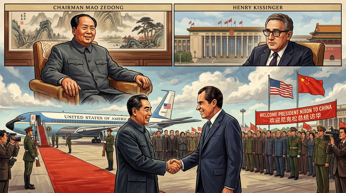 Nixon's Visit to China in 1972: The Birth of Triangular Diplomacy