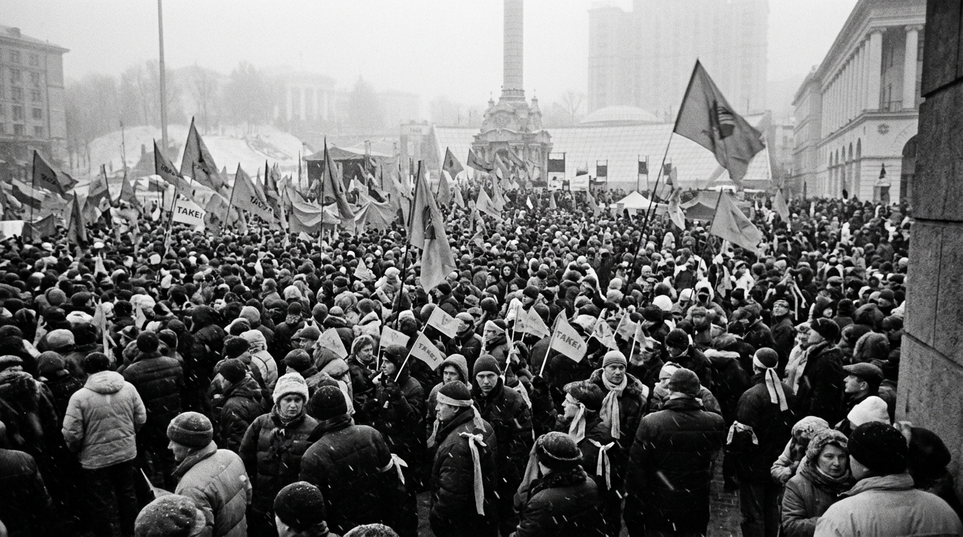 The Orange Revolution in Ukraine 2004: Kyiv's First Stand Against Election Rigging