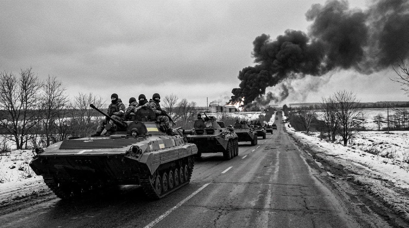 The 2022 Russian Invasion of Ukraine: Outbreak of Large-Scale European War