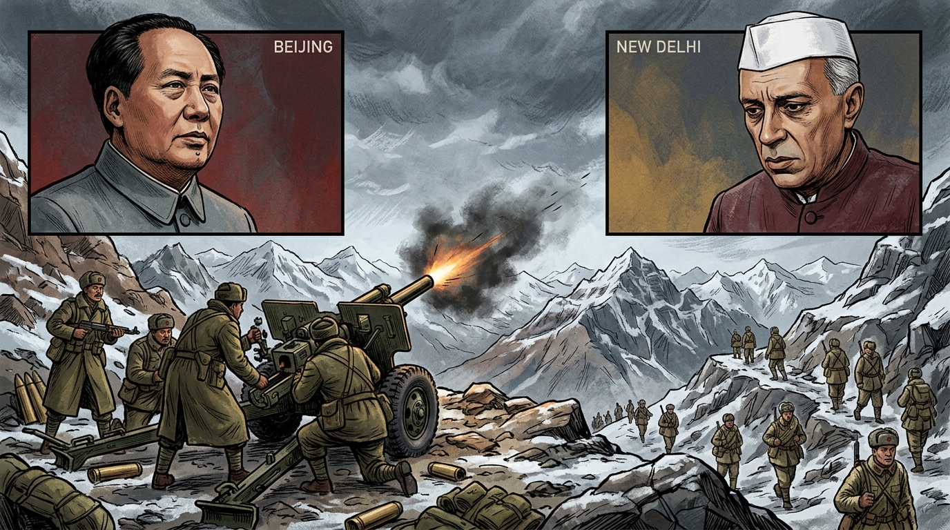 The Sino-Indian War of 1962: Clash on the Roof of the World