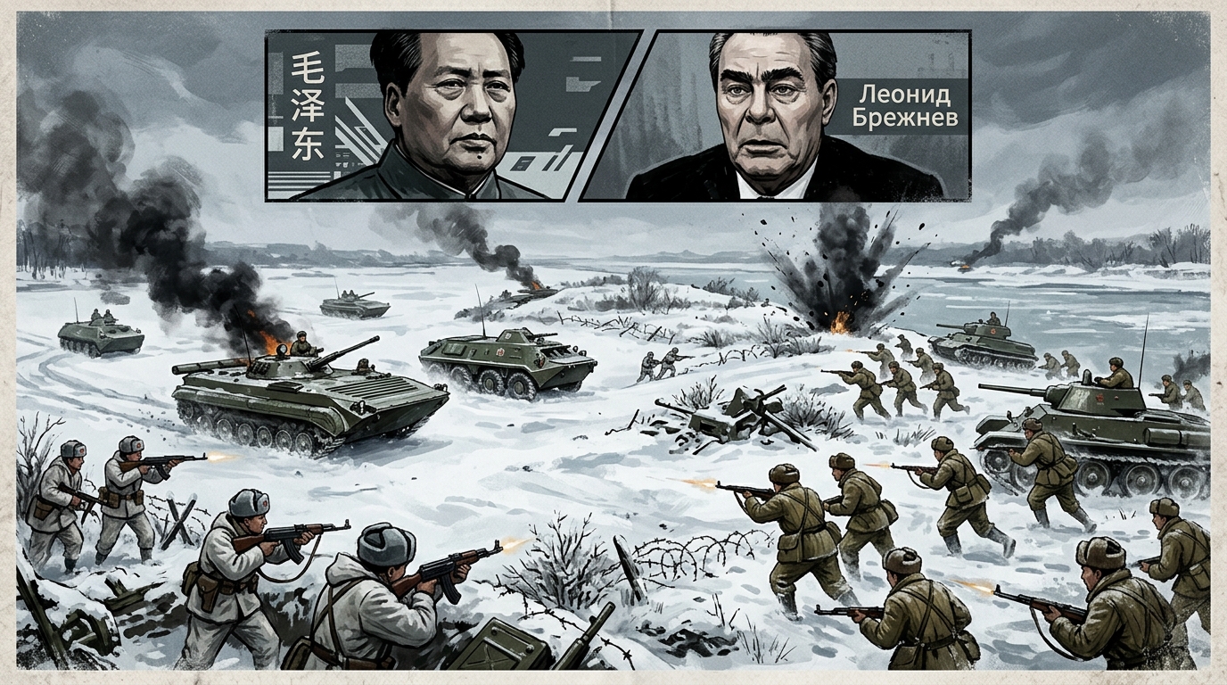 The Sino-Soviet Border Conflict of 1969: Clashes on the Ussuri River