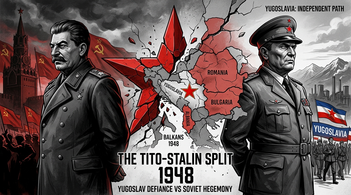 The Soviet-Yugoslav Split of 1948: How Tito Defied Stalin