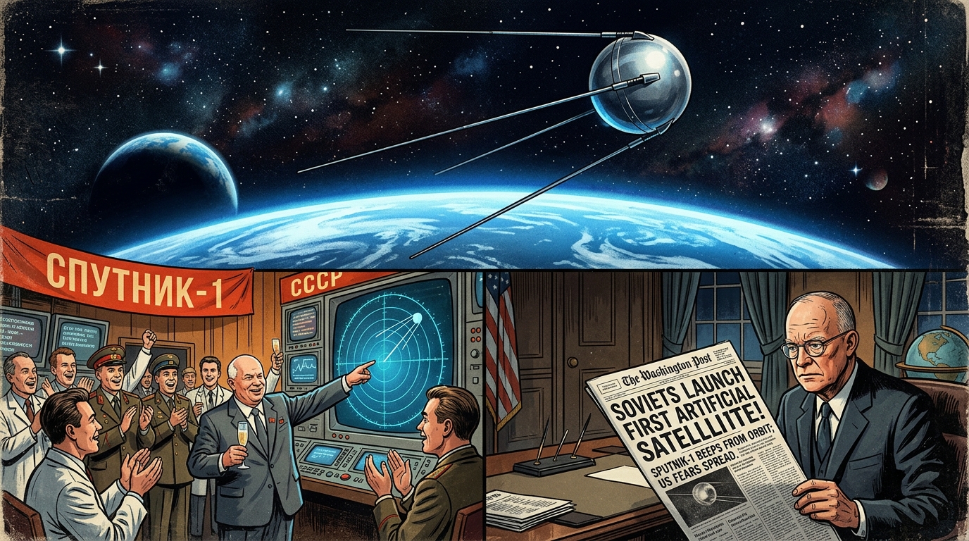 Sputnik and the Dawn of the Space Race: Geopolitics Beyond Earth