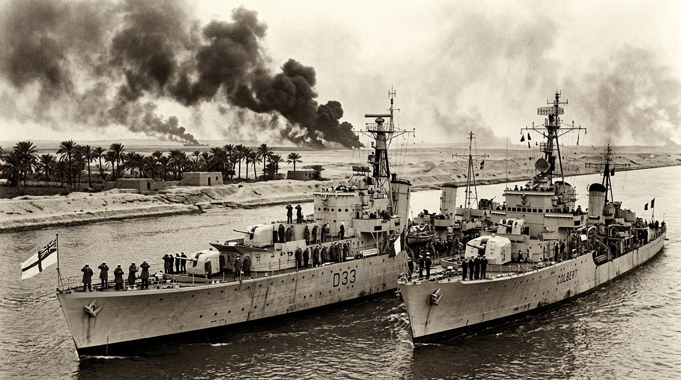 The Suez Crisis of 1956: The Eclipse of Colonial Empires