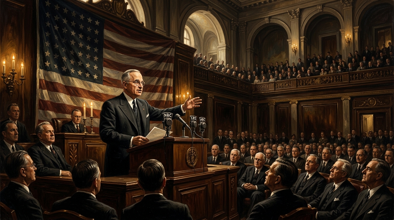 The Truman Doctrine: Launching the Policy of Containment and the Cold War