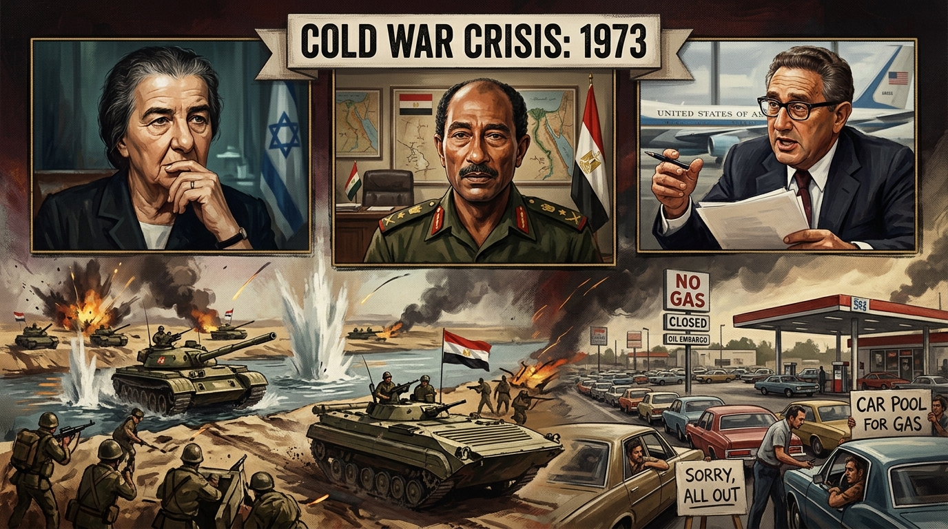 The Yom Kippur War of 1973: Oil Embargo and Superpower Confrontation